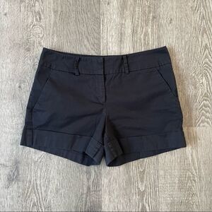 New York & Company Women's Black High Rise 4-Inch Shorts Size 6